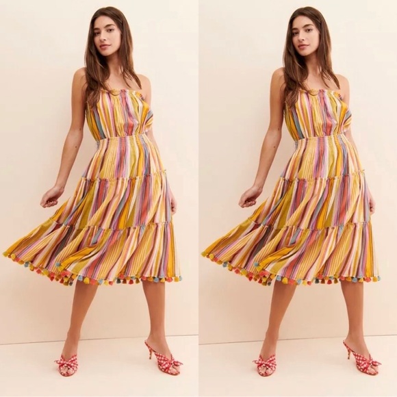 Anthropologie Dresses & Skirts - New Anthropologie Feliza Tiered Midi Dress